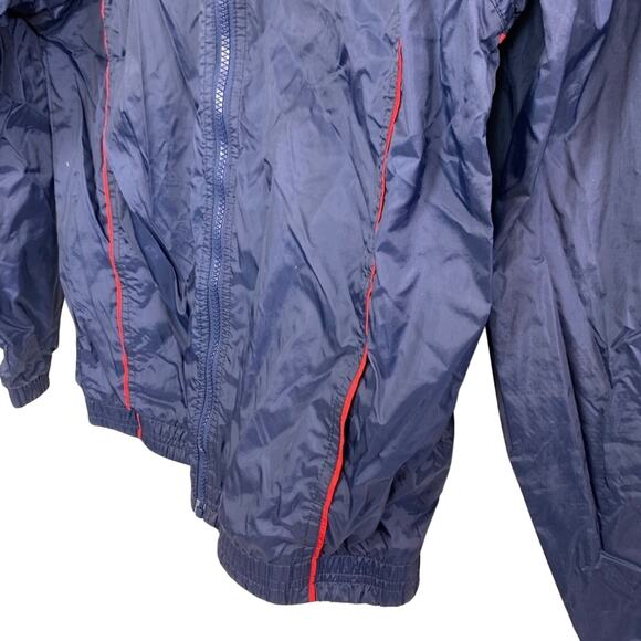 Nike Team St Louis Cardinals MLB Navy Blue Full Zip Windbreaker Jacket Boys L - Picture 8 of 16